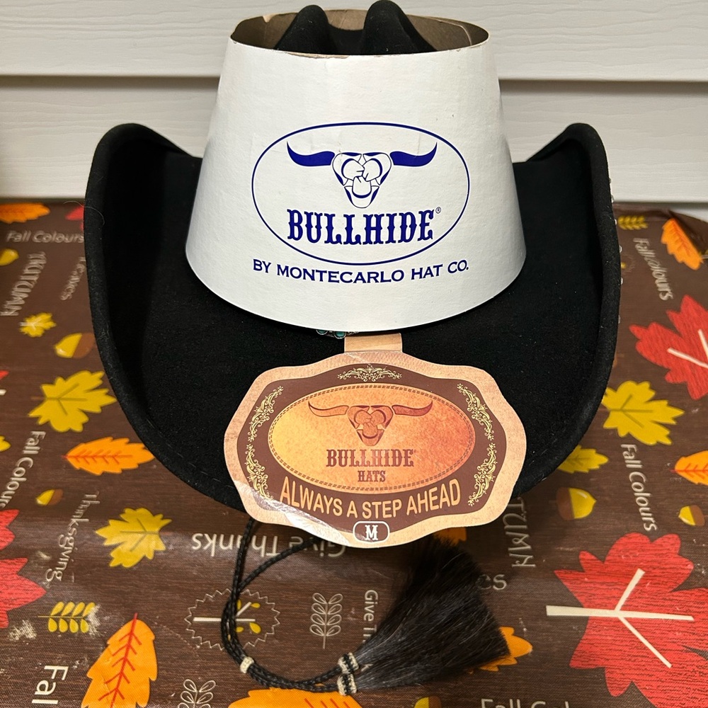 Bullhide Black Cowboy Hat